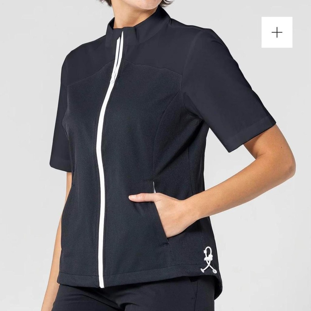 Levelwear Women's Whitecap Short Sleeve Windshirt Small Muskoka Bay Resort Golf
